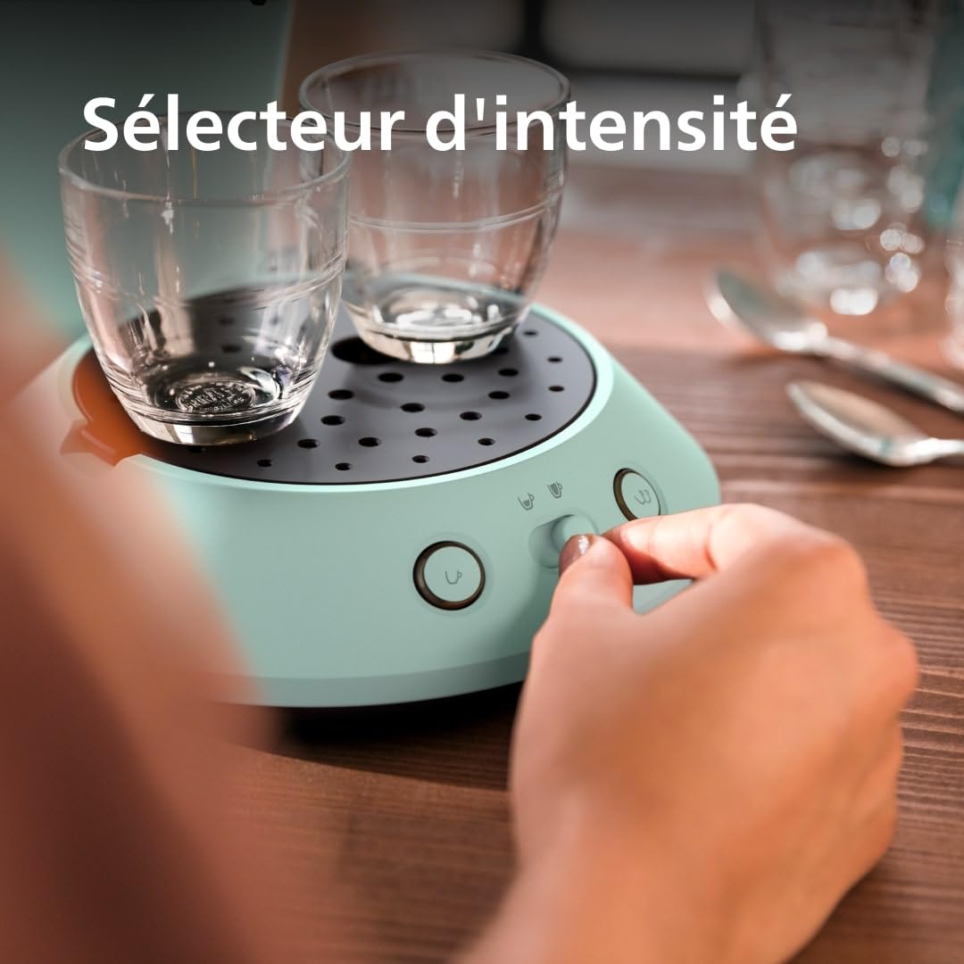Senseo Original Plus CSA210/80 — Machine à café à dosettes, Vert Désert vue 7