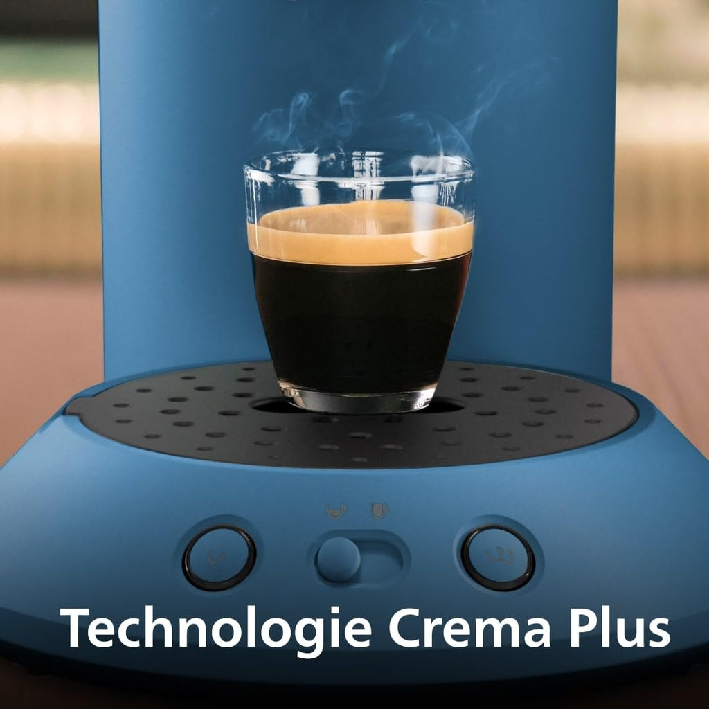 Senseo Original Plus CSA210/00 — Machine à café à dosettes, Bleu Paon vue 6