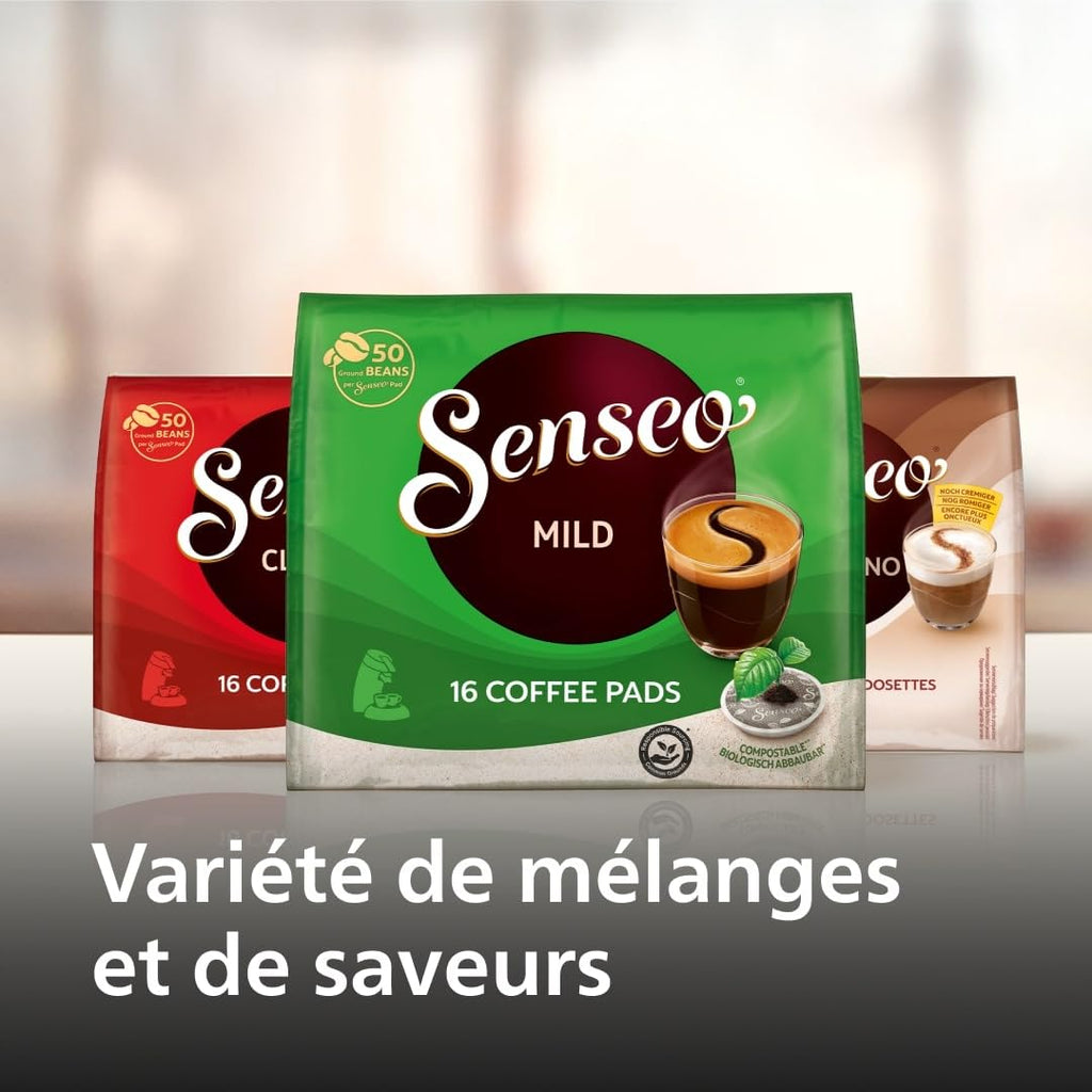 Senseo Original Plus CSA210/80 — Machine à café à dosettes, Vert Désert vue 4