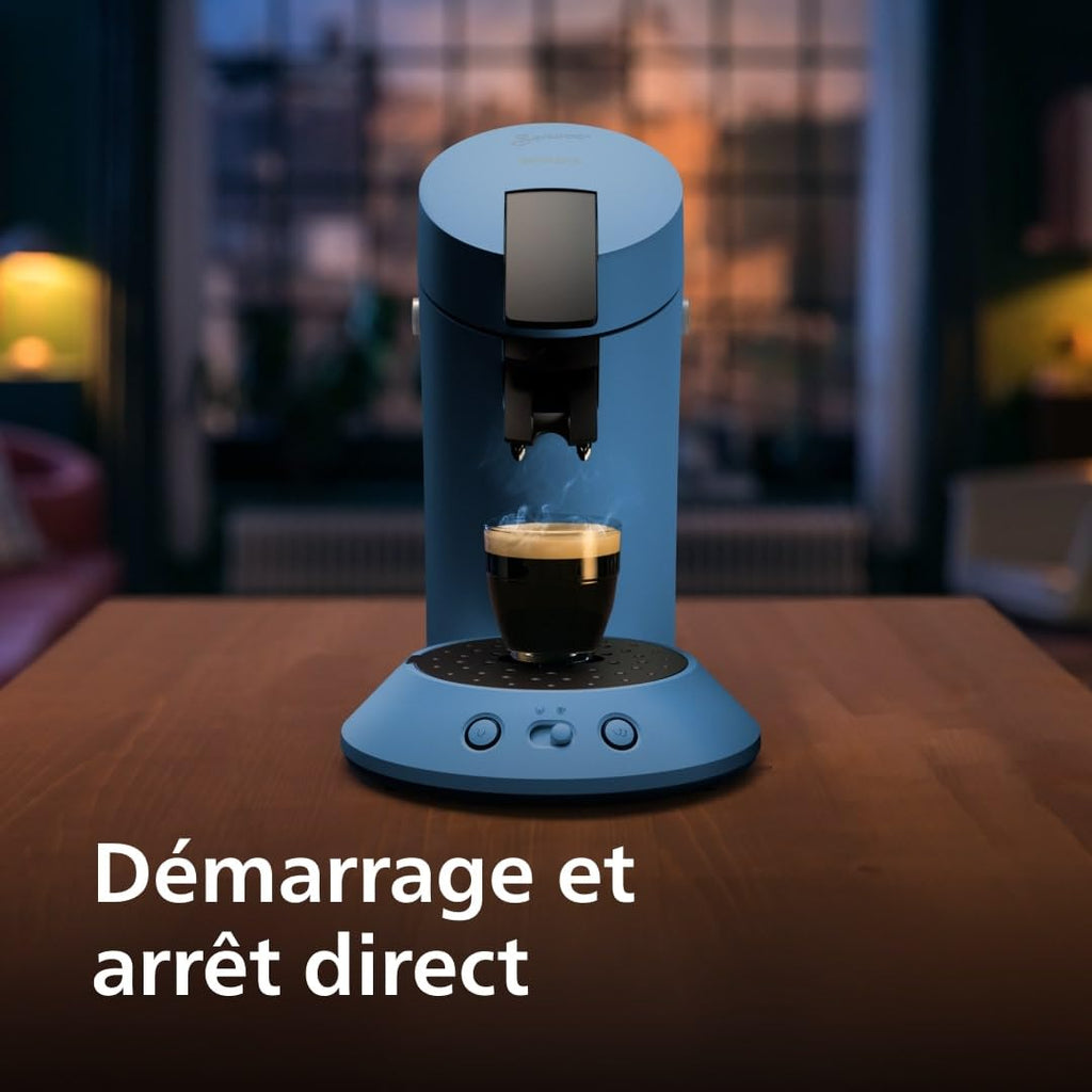 Senseo Original Plus CSA210/00 — Machine à café à dosettes, Bleu Paon vue 9