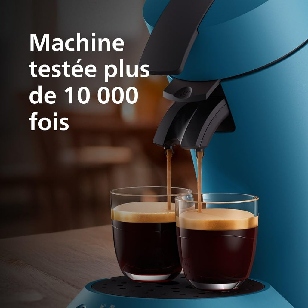 Senseo Original Plus CSA210/00 — Machine à café à dosettes, Bleu Paon vue 8